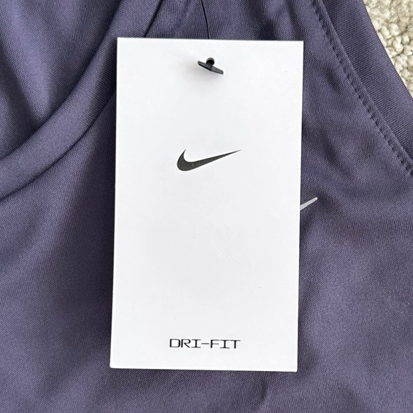 Nike Dri-Fit Women's Running Tank Top Purple/Plum XL NWT Activewear Athleisure - Picture 5 of 14